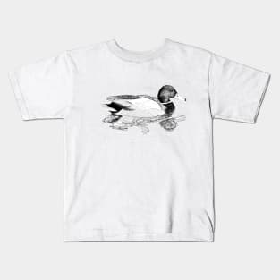 Hand drawn Duck Kids T-Shirt